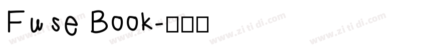 Fuse Book字体转换
